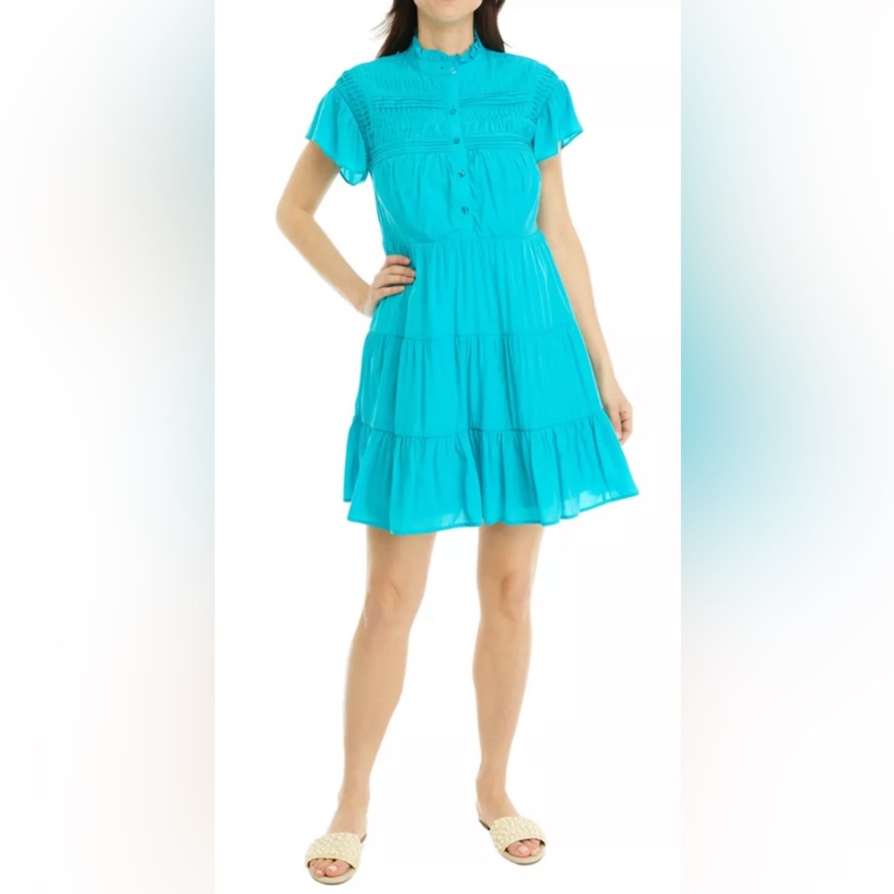 Crown & Ivy Turquoise Dress